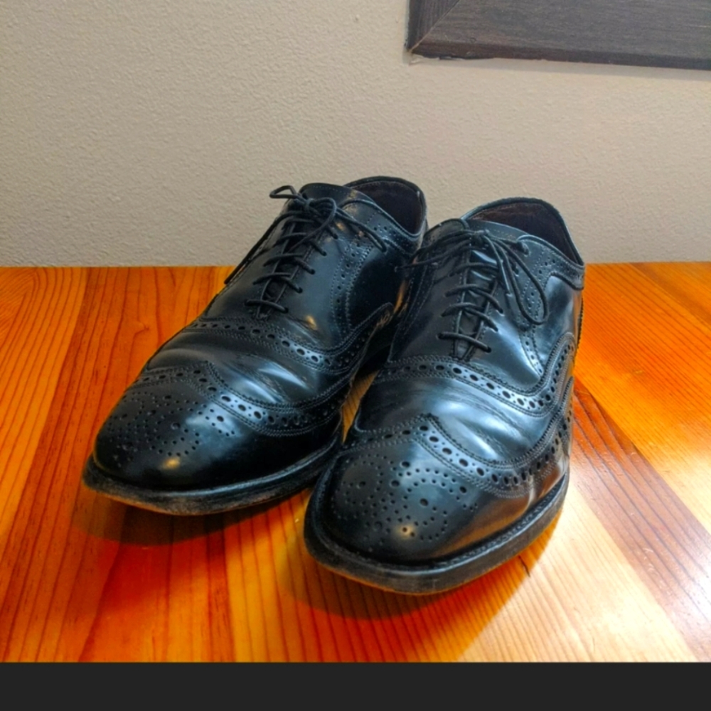 Vintage Allen Edmonds McAllister Leather Wingtips size 10.5